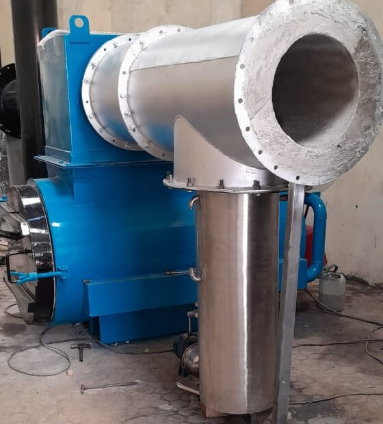 Medical Waste Incinerator with a wet scrubber