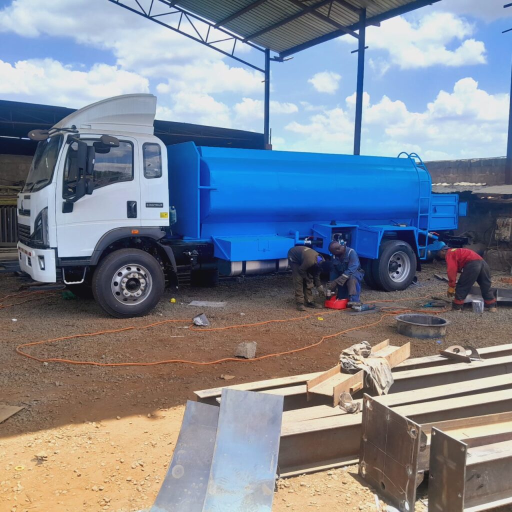 Water Bowser in Nairobi Kenya